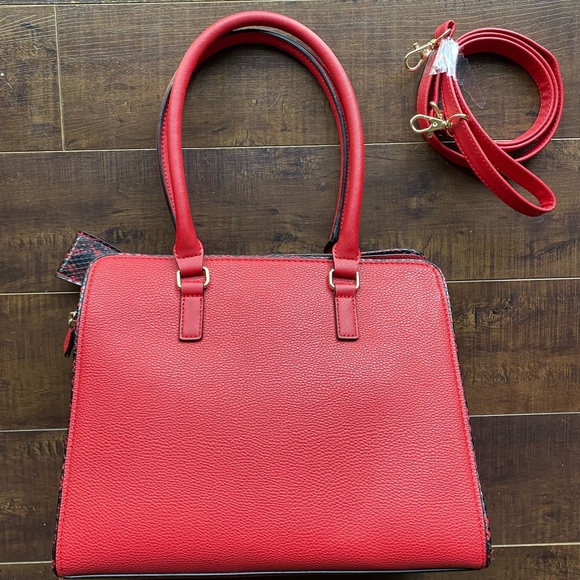 Red Call it Spring Satchel Bag - Picture 2 of 9